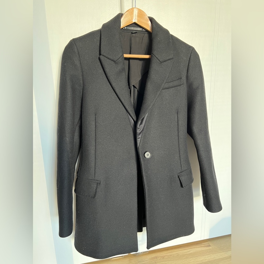 New All Saints winter blazer size 0-2